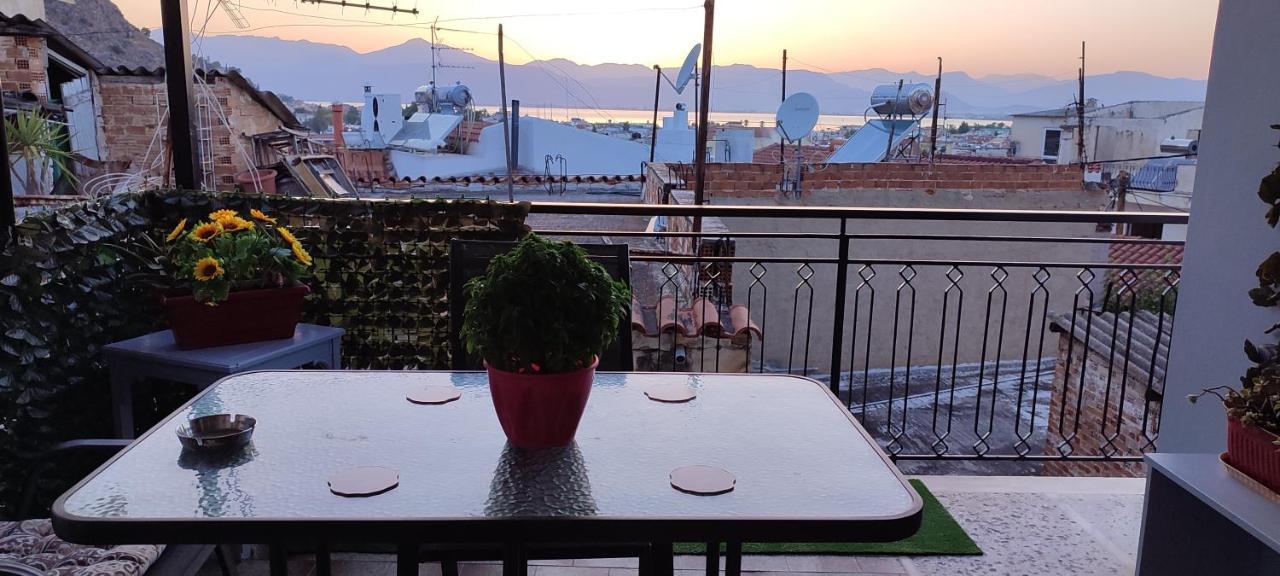 Sea View Nikos Apartment Nafplio Bagian luar foto