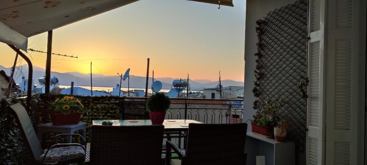 Sea View Nikos Apartment Nafplio Bagian luar foto